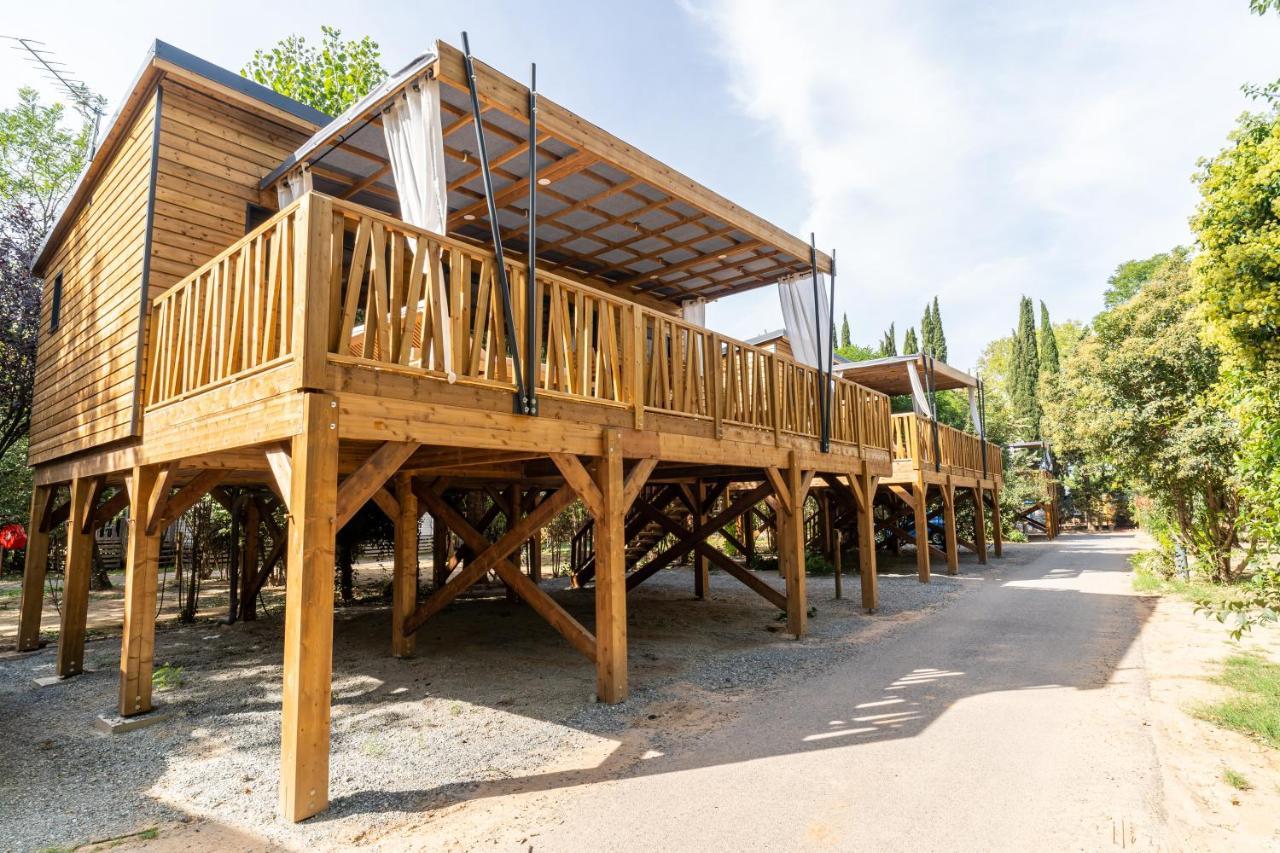 Fréjus Camping Maeva Respire Ecolodge L'Etoile D'Argens المظهر الخارجي الصورة